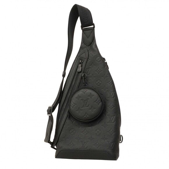LOUIS VUITTON Other - Louis Vuitton Monogram Shadow Duo Sling Bag M21890 Black Men's